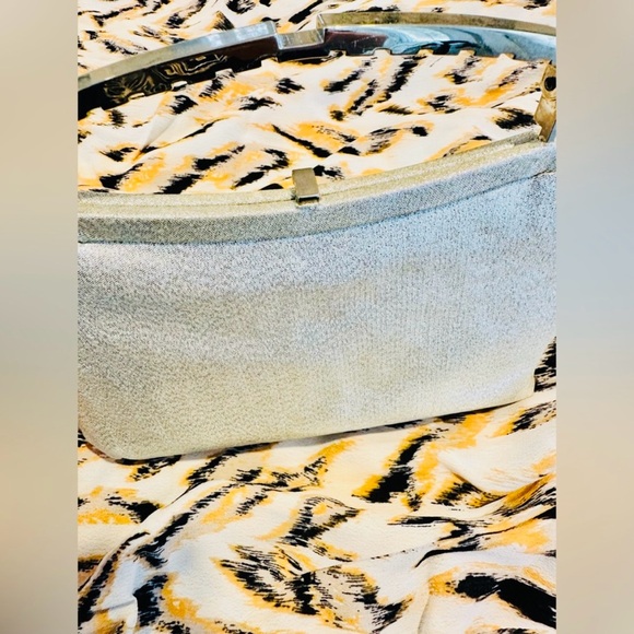 Vintage silver evening bag - Picture 2 of 8